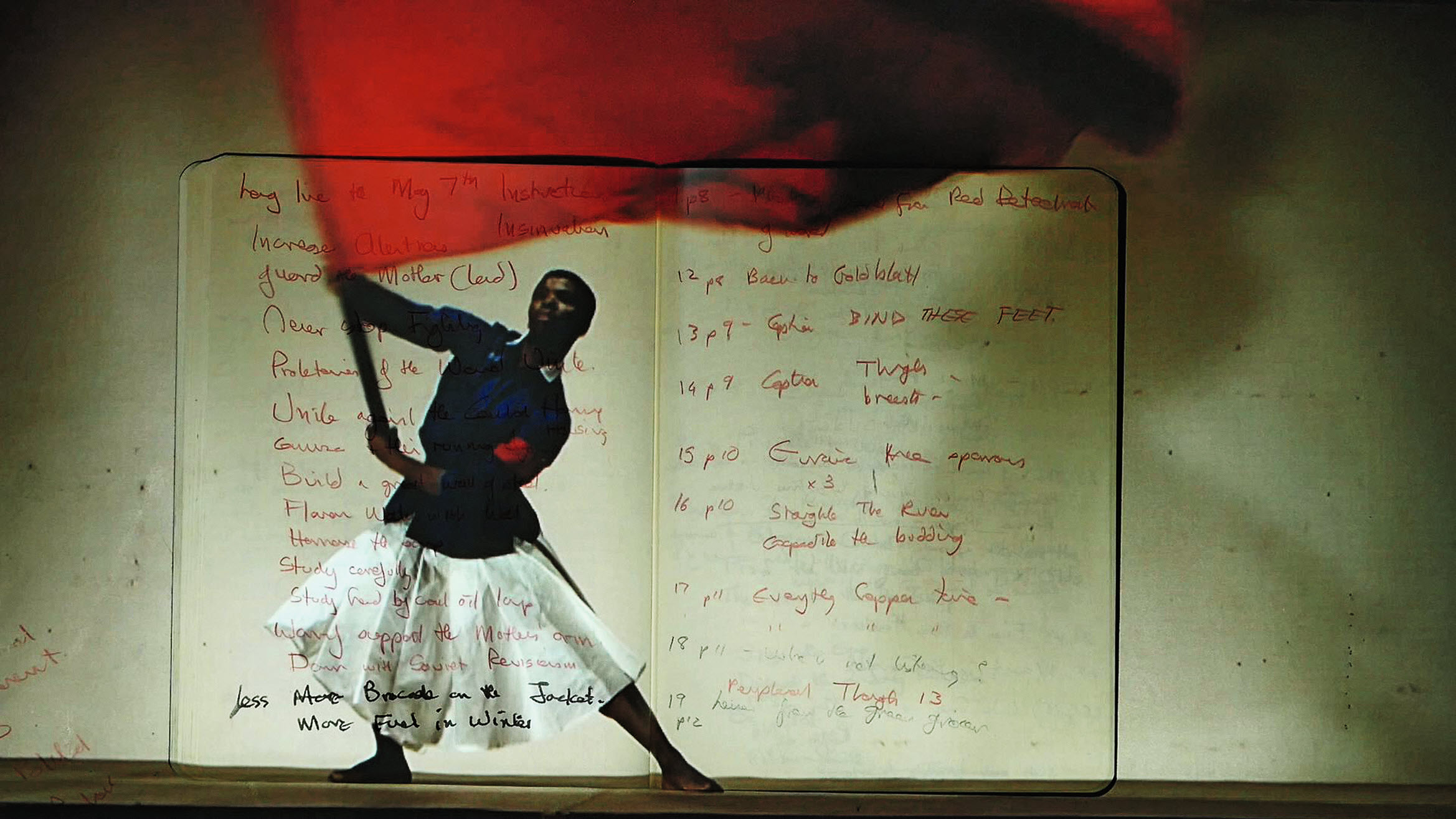 威廉．肯特里奇（William Kentridge）大型個展，《樣板劄記》。©威廉．肯特里奇，圖/威廉．肯特里奇及北美館提供。