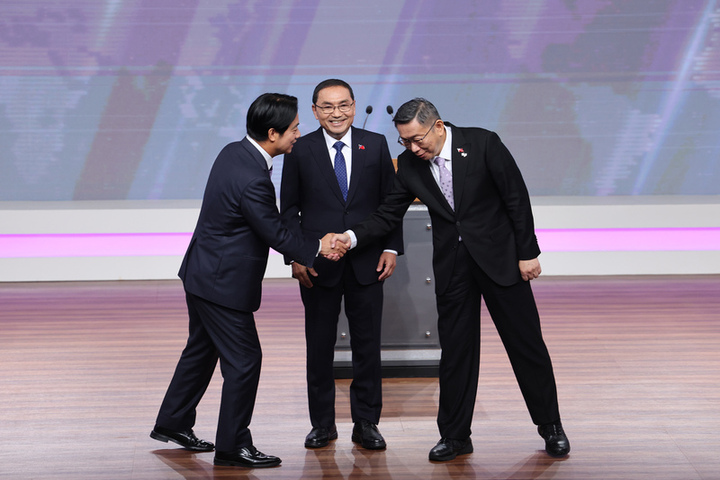 總統大選進入關鍵時刻，聚焦國家認同。圖/中央社