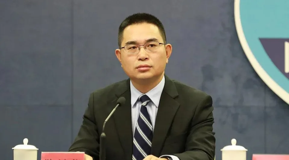 國台辦發言人陳斌華指，延續蔡英文路線，台灣會離戰爭及衰退越來越近，圖／引自人民網