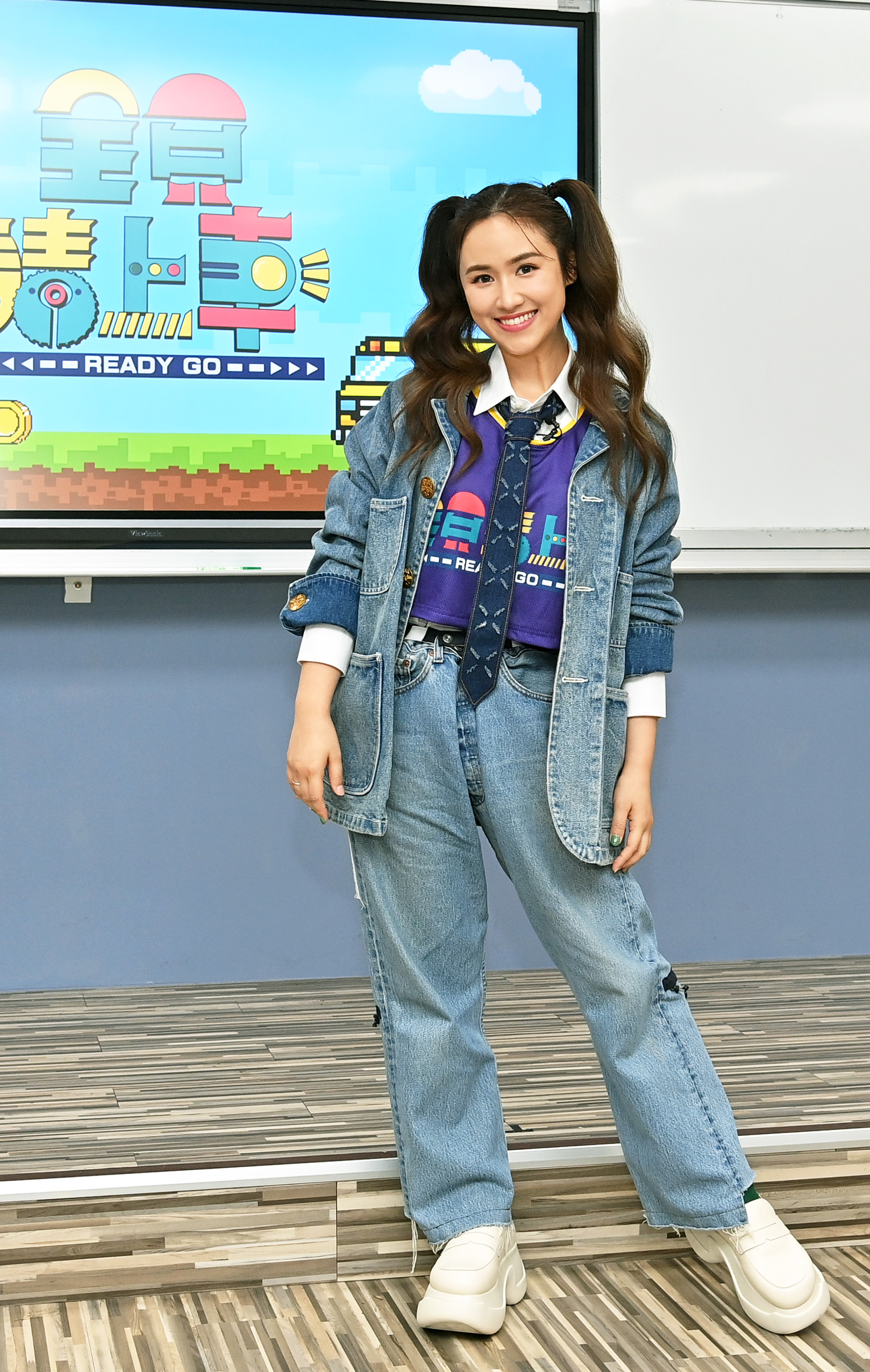 Sandy吳姍儒期望延續《綜藝3國智》粉絲對節目的期待。圖/台視提供
