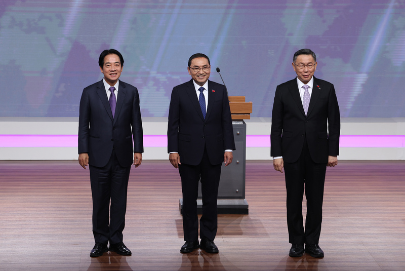 2024台灣大選選情膠著，影響中美博弈，備受國際矚目。圖/取自中央社