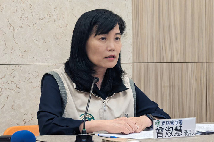 疾管署發言人曾淑慧2日公布113年第2例百日咳確定病例。圖/取自中央社