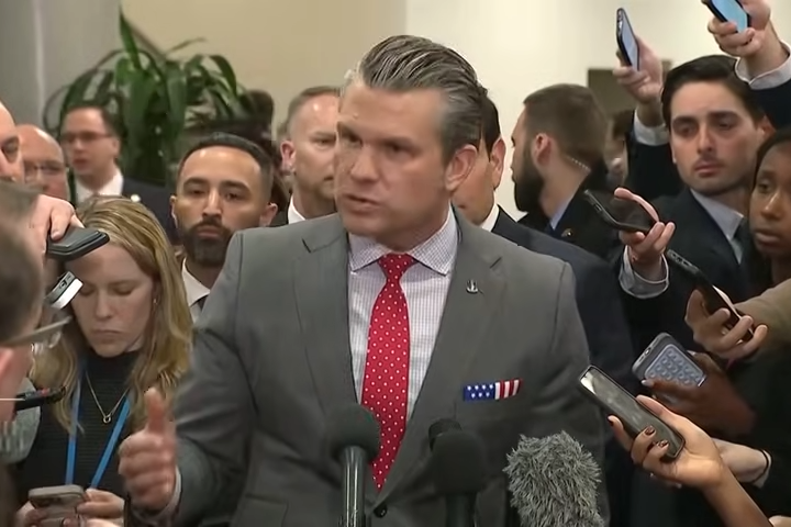 炸船遭疑合法性　赫格塞斯拒絕向國會播放船隻遭攻擊影片