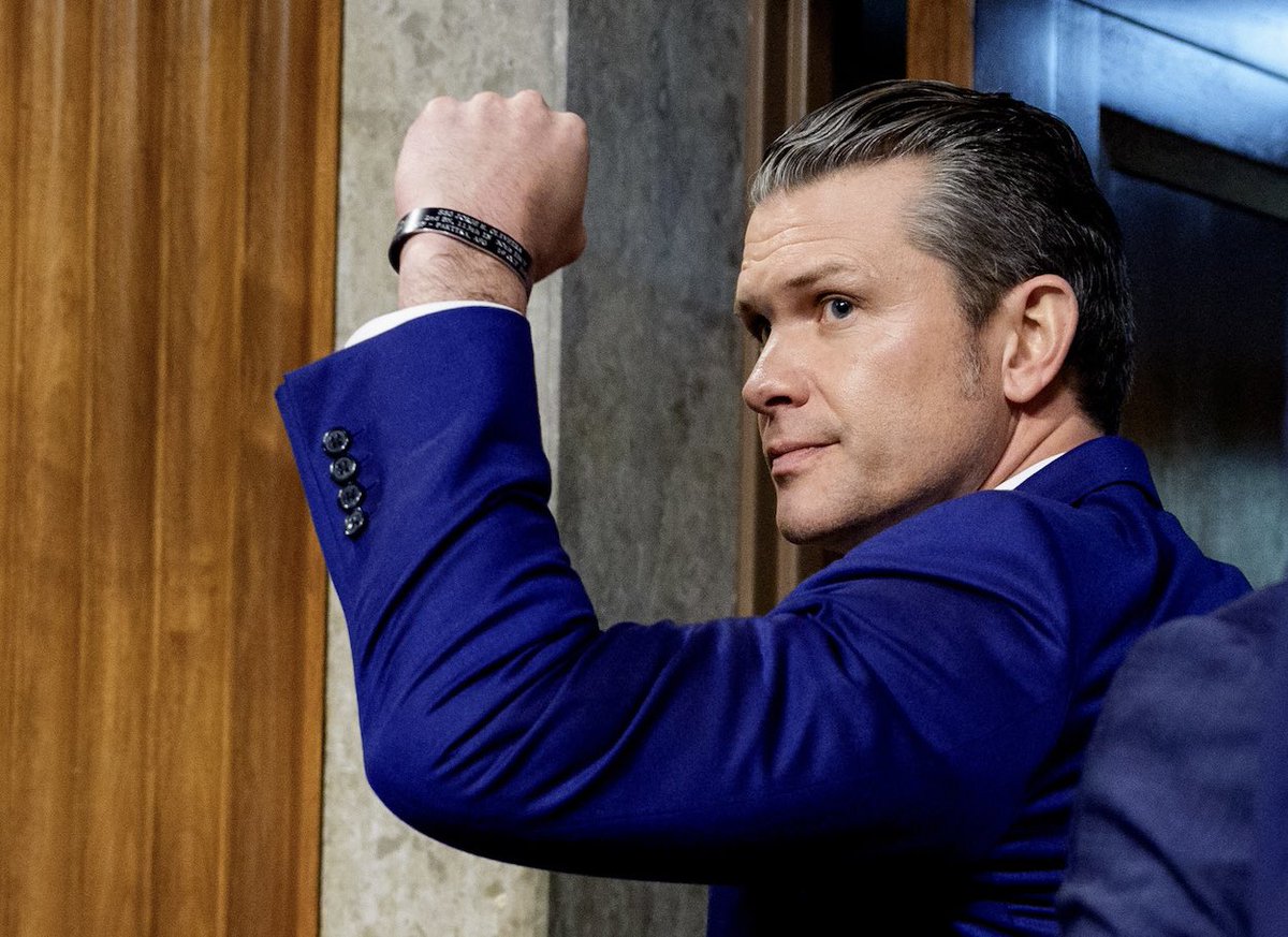 赫格塞斯差點當不了美國國防部長。圖／取自Pete Hegseth X