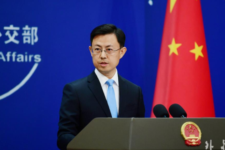 對於越南在南海擴大填海造陸，大陸外交部發言人郭嘉昆25日強調堅決反對其他國家「非法侵占」島礁並開展建設。圖／取自新華社
