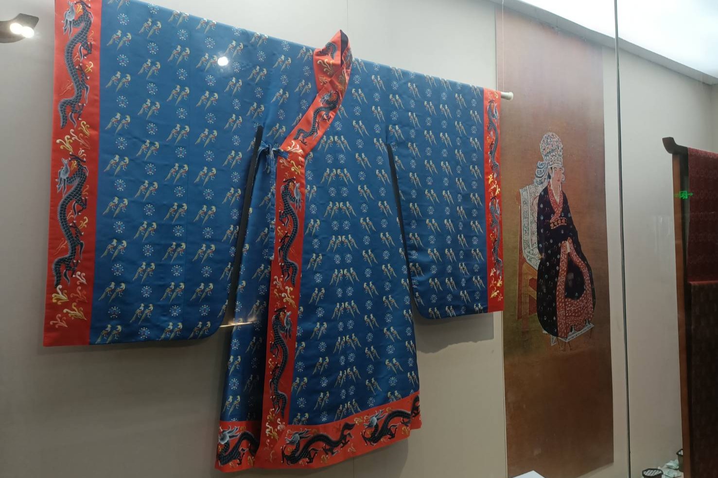 坐落於四川成都青羊區的成都蜀錦織繡博物館，是大陸國家級非遺「蜀錦織造技藝」的核心傳承地。圖/記者簡立欣攝