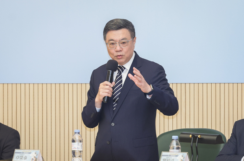 行政院長卓榮泰宣布，國安會諮委馬永成出任政務委員，主要責負「全社會防衛」與對外溝通。圖/中央社
