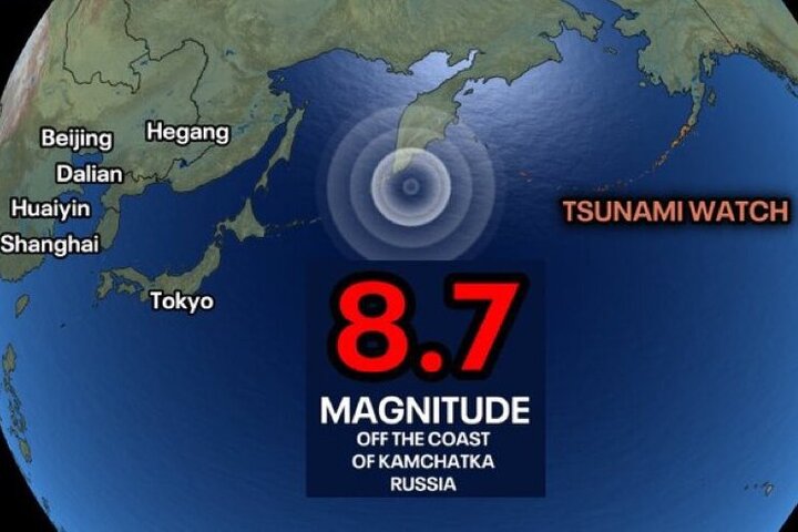 俄堪察加半島發生8.7淺層強震　北海道至近畿海域發布海嘯警報