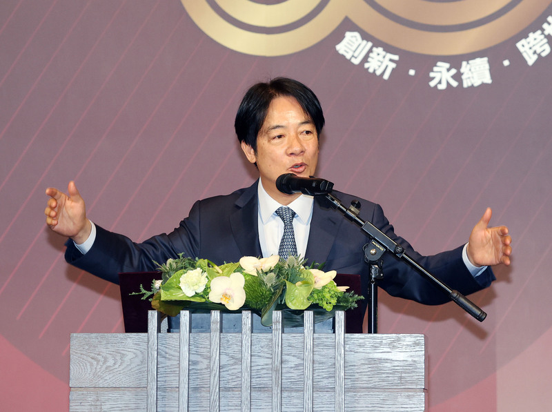 賴清德故意明白強調「中華人民共和國與中華民國互不隸屬」，是為了台灣獨立建立整套論述。圖/中央社