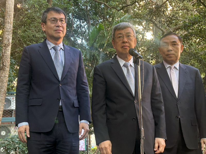 日前行政院長陳建仁被問到抖音爭議說，將審慎處理。圖／中央社