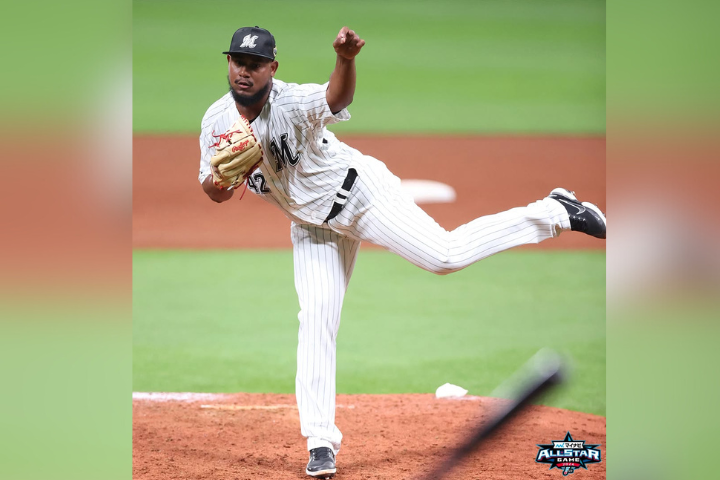 統一獅證實,已簽下多明尼加籍左投梅德賽斯。圖/取自@chibalotte IG