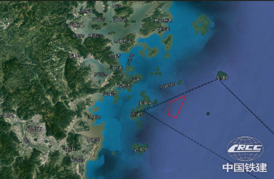 福建將蓋單機容量最大海上風電。圖/取自中國鐵建公司