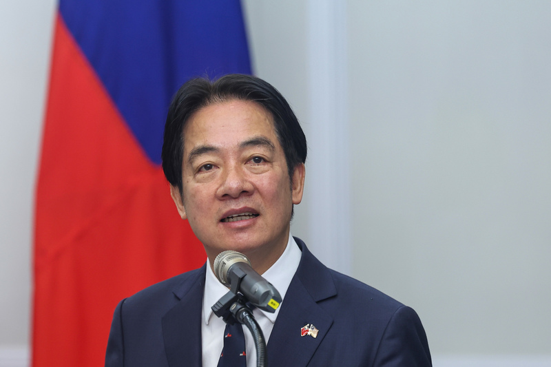 賴清德因不滿立法院三讀通過「國會改革五法」，而向憲法法庭聲請釋憲及暫時處分。圖/中央社