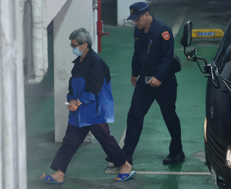 北檢聲請延長羈押前台北市長辦公室主任李文宗。圖／中央社