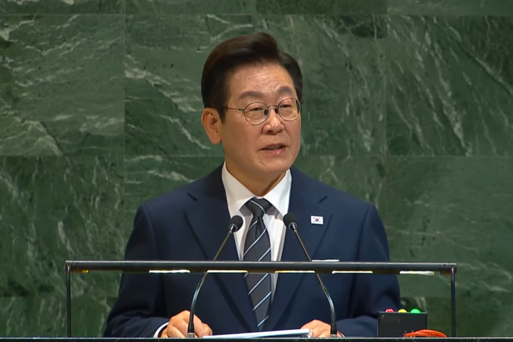 李在明首次聯大演說　盼全面對話結束朝鮮半島敵對時代