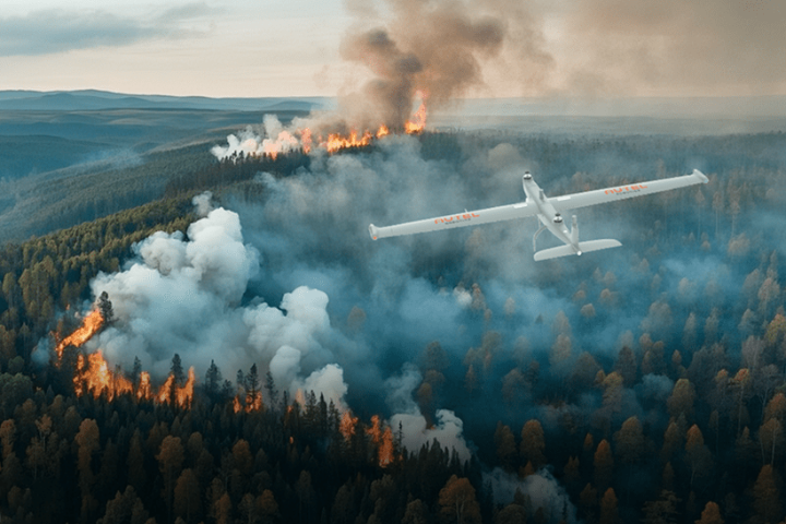 AUTEL無人機異軍突起,也成為美國消防、救援、農用的主力無人機。圖為AUTEL龍魚型系列無人機。圖/取自AUTEL
