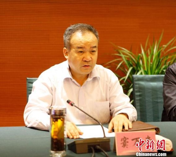 竇萬貴涉嫌嚴重違紀違法，是中共中紀委8天內打下的第5虎。圖/取自中新社