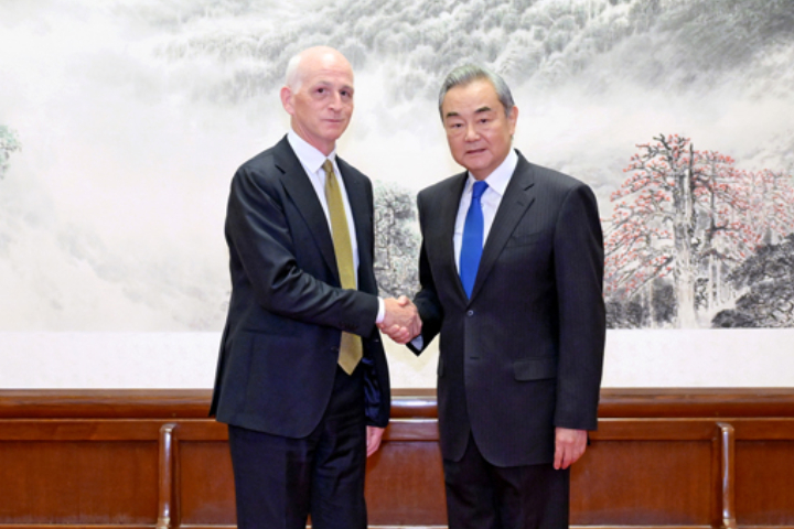 王毅稱，訪團這次訪中「可謂好事多磨，一波三折」，為中美交往再打開了一扇窗。圖/取自大陸外交部官網