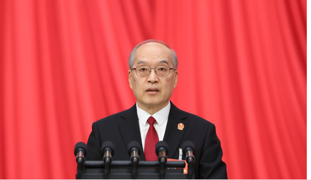 大陸最高法院院長張軍8日在工作報告中稱，反分裂是今年工作重點之一。資料照。圖/取自人民網