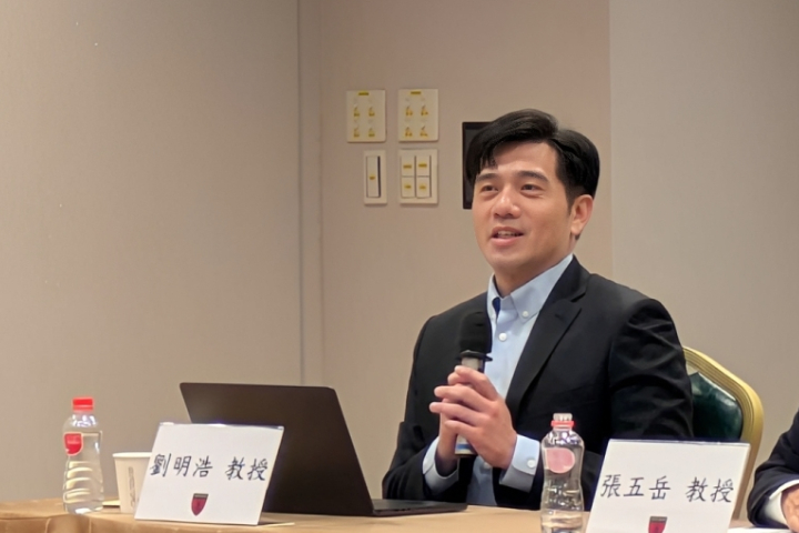 劉明浩指出，中國已從過去的「模仿型的發展型國家」階段邁向「戰略型科技體制」。圖/記者高陸攝