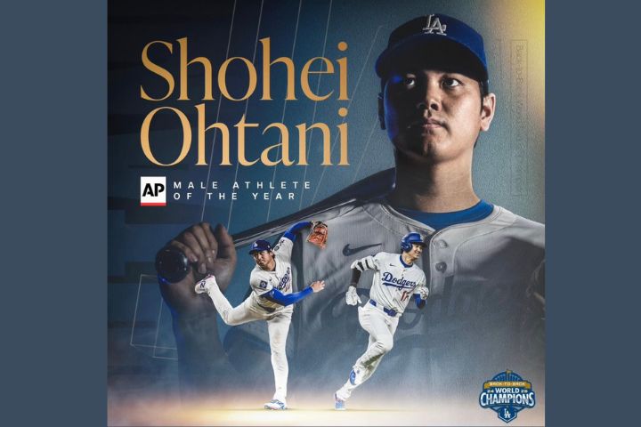 4度獲選美聯社年度最佳男運動員　大谷翔平追平他們的紀錄
