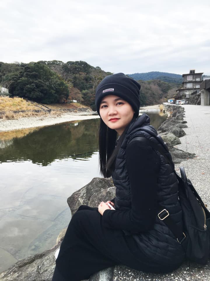 杜如月從越南來到台灣，現在池上定居並從事藝術創作。圖/杜如月提供
