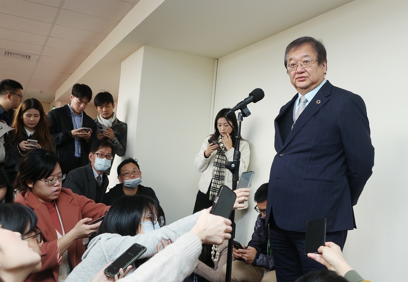衛福部長邱泰源表示,台灣麻疹疫苗接種率高,發生大規模流行的可能性相對較低。圖/中央社