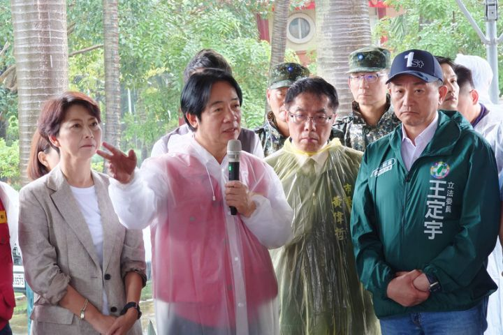 南下勘災　賴清德：北部治水早　黃揚明酸：錯的都是國民黨　謝龍介：「賴市長」承諾破功