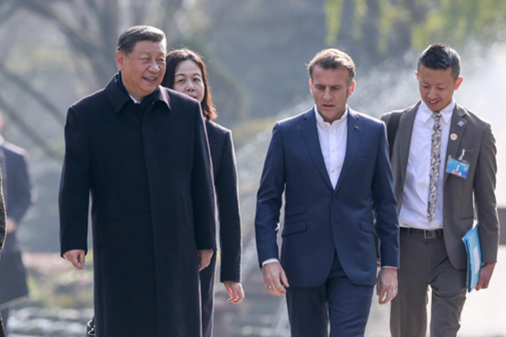 未提台灣！習近平成都再會馬克宏　五份中法聯合聲明公布了