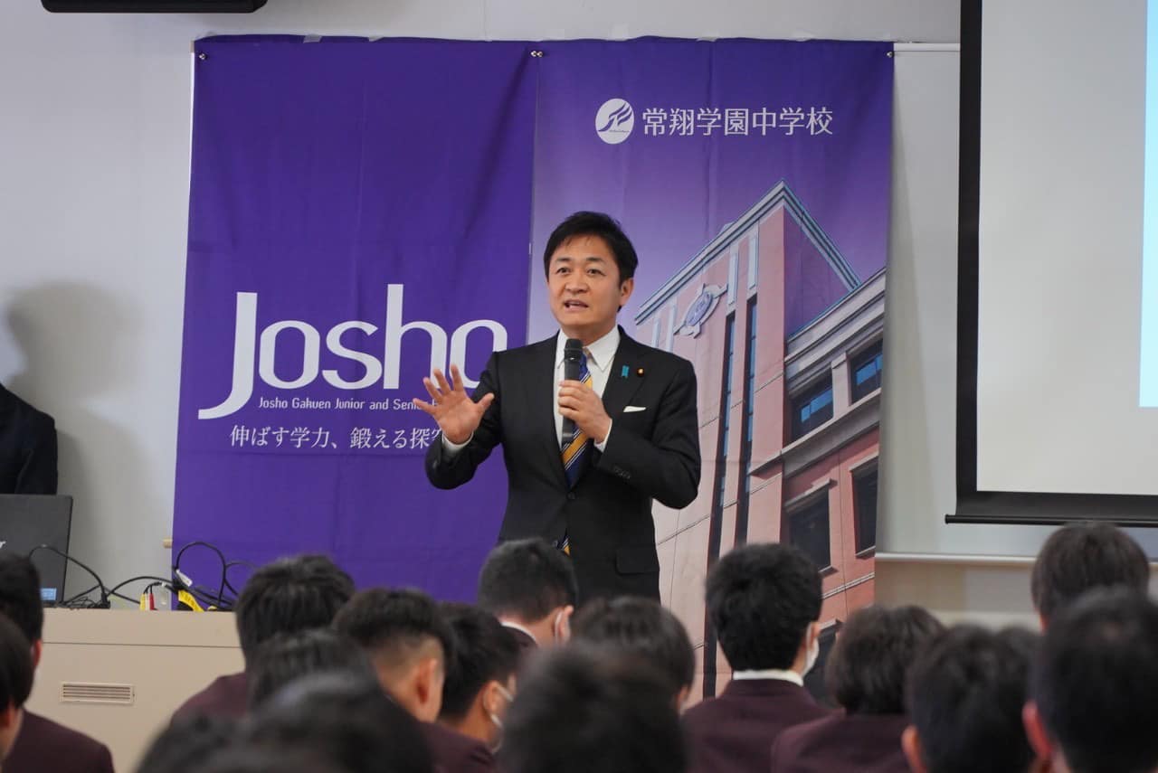 國民民主黨代表玉木雄一郎前往地方參加活動。圖／取自Yuichiro Tamaki FB