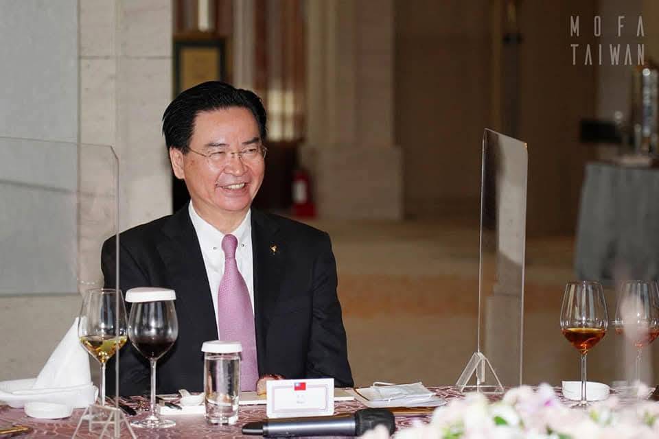 國安會祕書長吳釗燮正率團訪美，商談台海安全議題。資料照。圖/取自外交部臉書