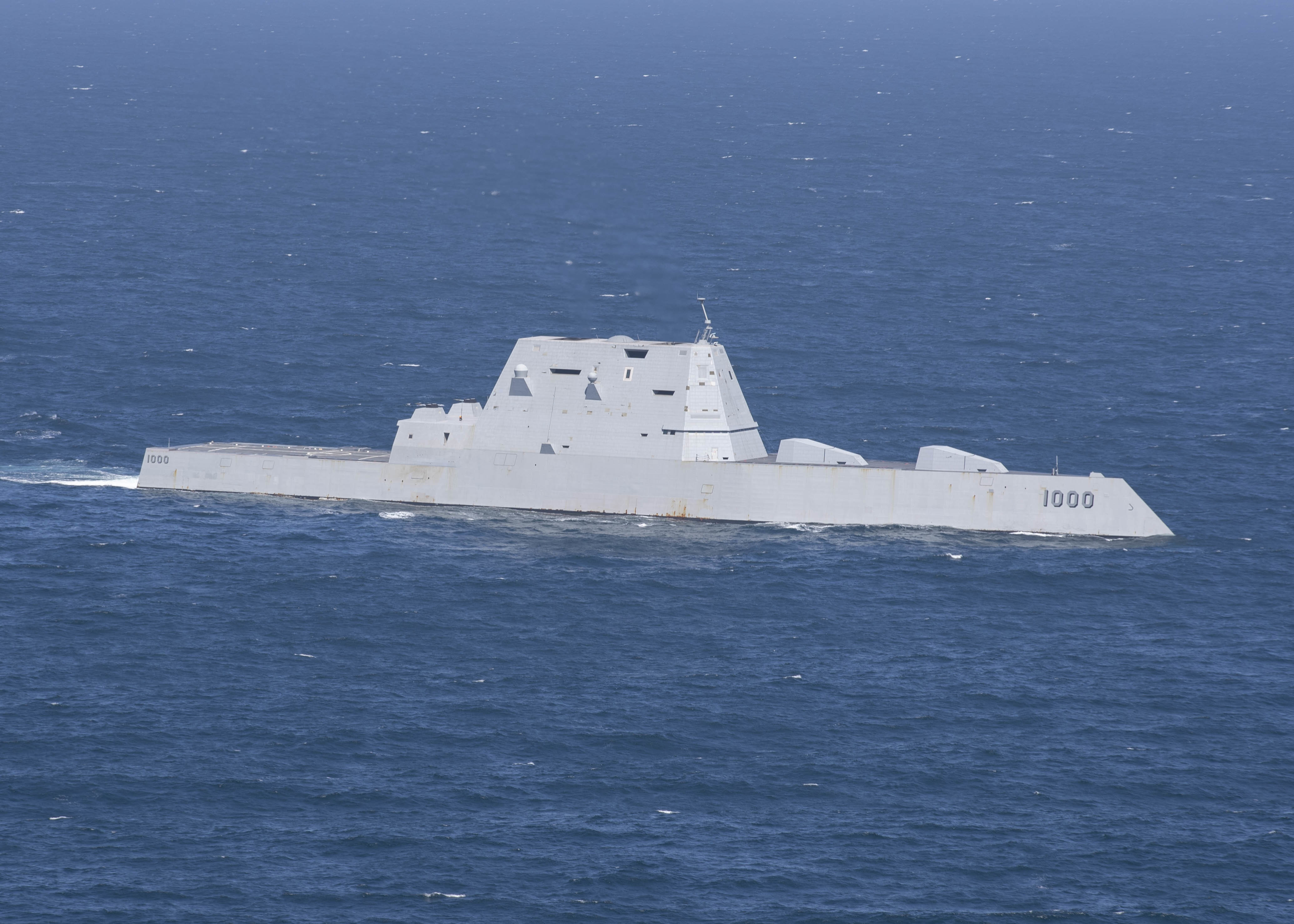 美軍正大幅改良朱瓦特級隱形戰艦，引起各界關注。 圖/取自U.S. Navy