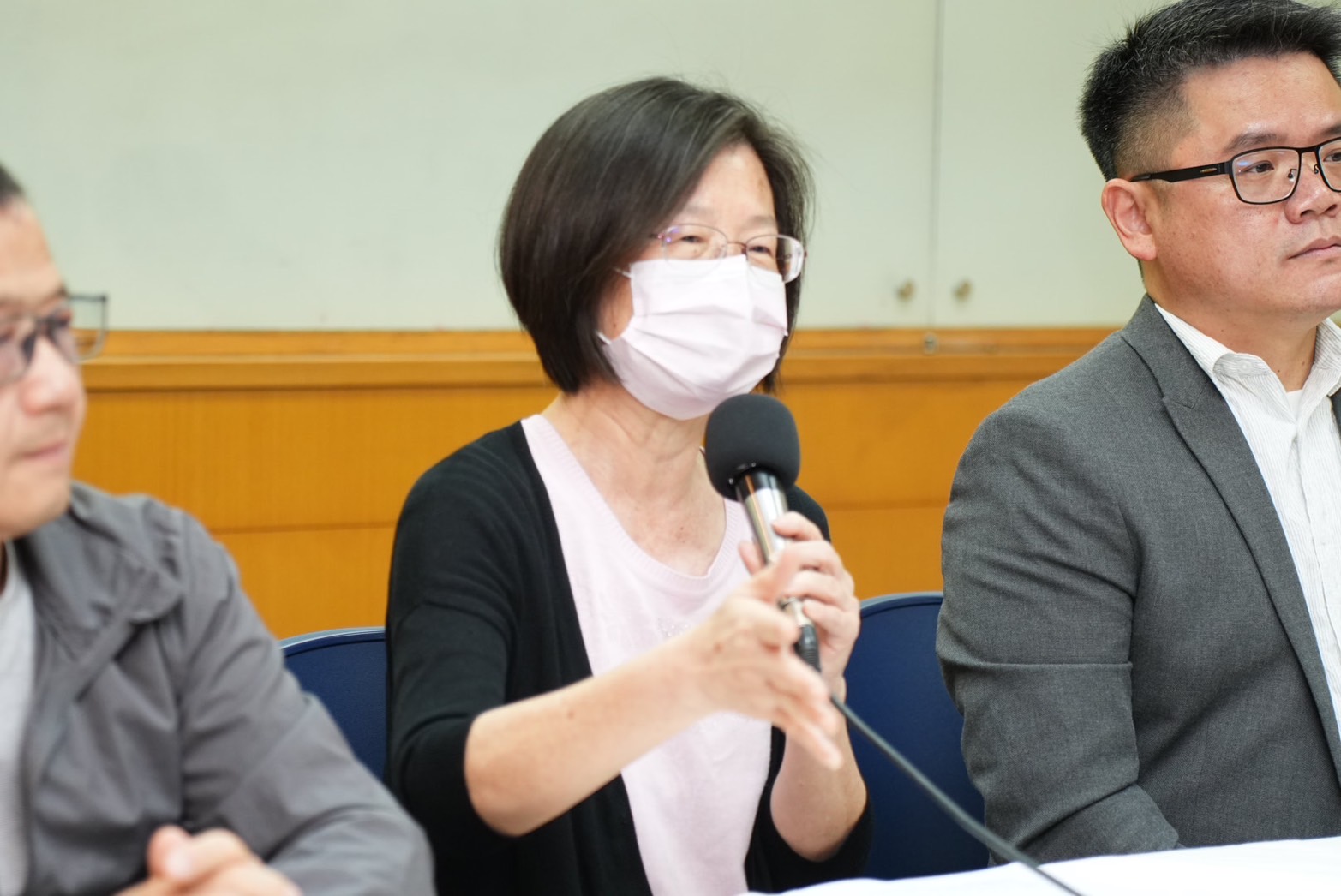 陸委會近日要求陸配限期3個月內繳交「經海基會驗證的喪失原籍公證書」，對此政大勞工研究所教授劉梅君9日表示，這是最愚蠢決定。圖/記者陳思豪攝