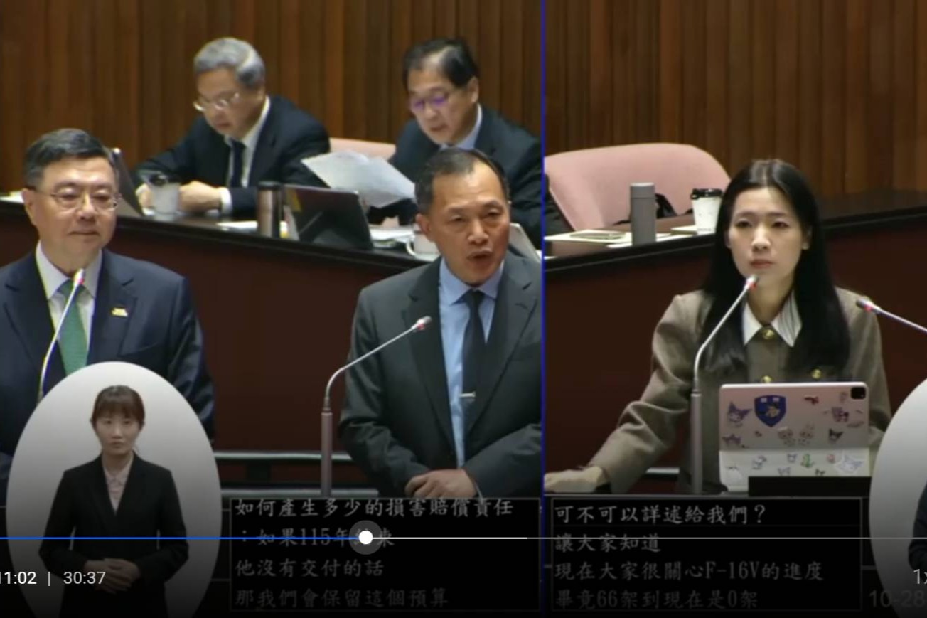 1.3兆國防特別預算國防部「8月送出」卓揆稱沒看到  徐巧芯痛批:失職或說謊