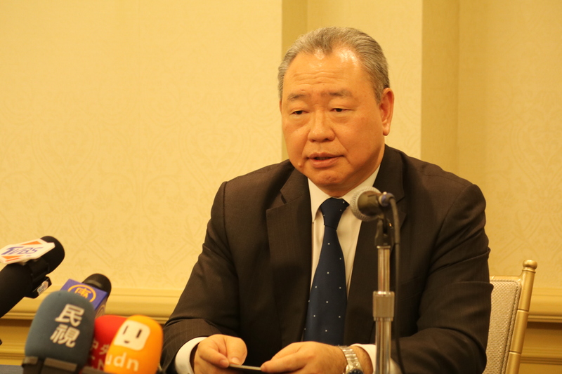 駐美代表俞大㵢遭媒體爆料濫用公帑，指稱他於上任後花費800萬元。圖/ 中央社