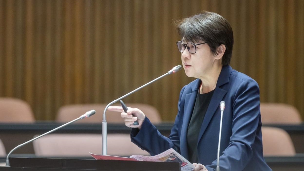 黃珊珊投票考委人事同意權時，對柯麗鈴投錯票。台北市議員詹為元稱，柯麗鈴是葉俊榮的太太，是她台大法律系的「師母」。圖/取自黃珊珊臉書
