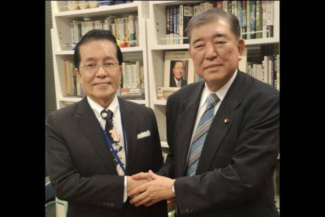 張榮恭拜會石破茂　強調國民黨盼促成「台灣無事、日本就無事」
