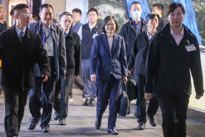 前總統蔡英文將於加拿大發表專題演說。圖／中央社
