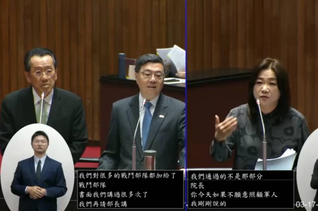 千億國防預算花在哪？馬文君：廁所升級、更新桌椅、買電腦&礦泉水