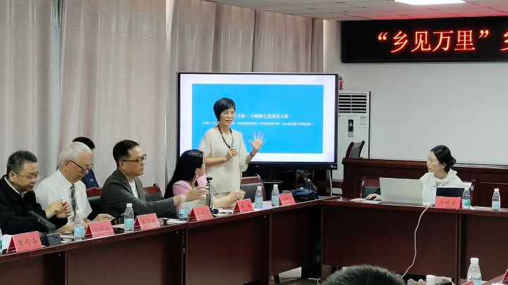台灣美門整合行銷執行長王麗蓉暢談品牌行銷的重點。圖/文縣融媒體中心提供