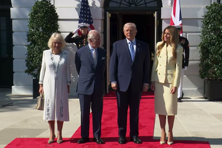 外交裂痕中修補美英關係　英王查爾斯三世抵白宮會晤川普