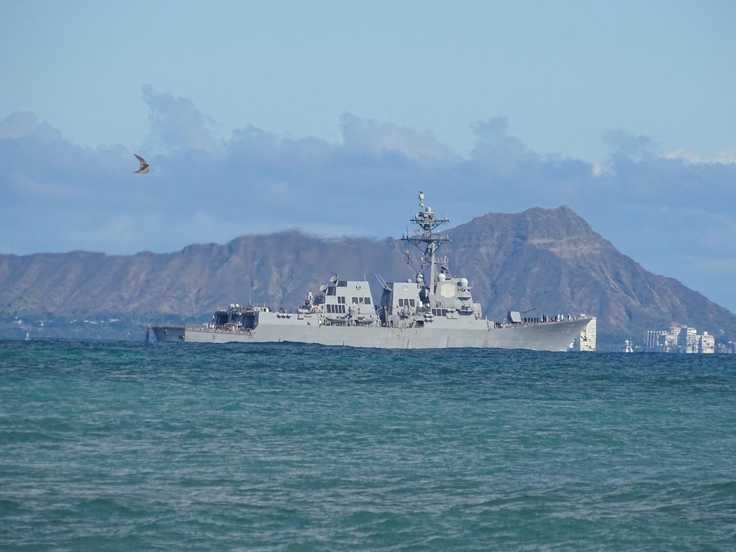 【張競專欄】美驅逐艦低調穿越台海    不可忽視之政治訊號
