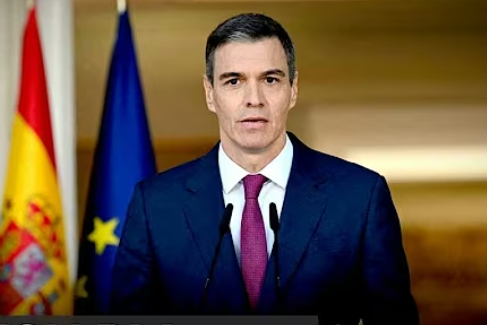 西班牙首相桑切斯10日表示，以色列在加薩的暴行，沒有資格成為歐盟合作夥伴。圖/翻攝自WION Youtube頻道