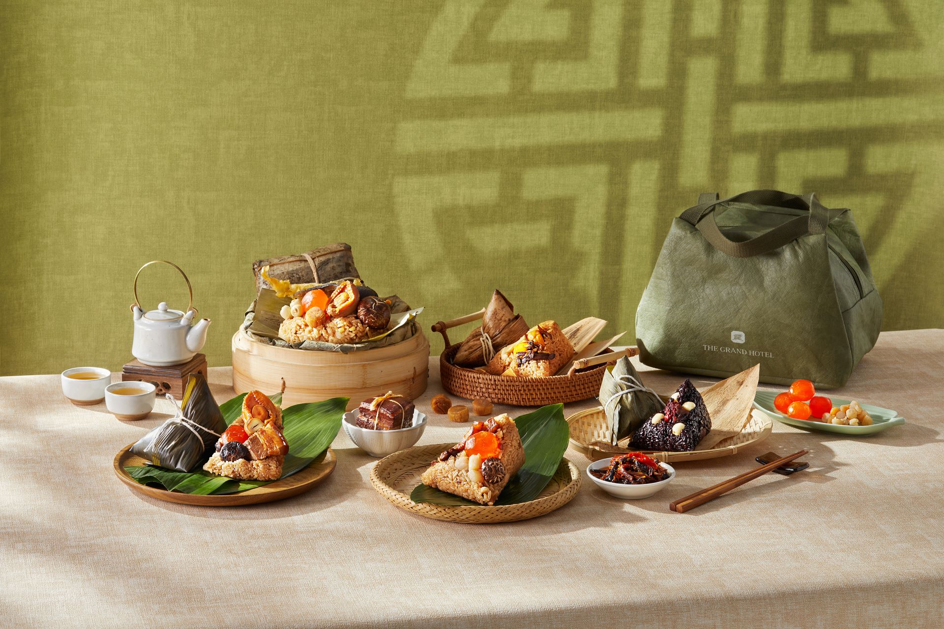 國宴魂入粽　 圓山大飯店手工端午禮盒「粽」磅登場　 5/10前訂購享9折優惠　 加贈圓山品牌保冷袋