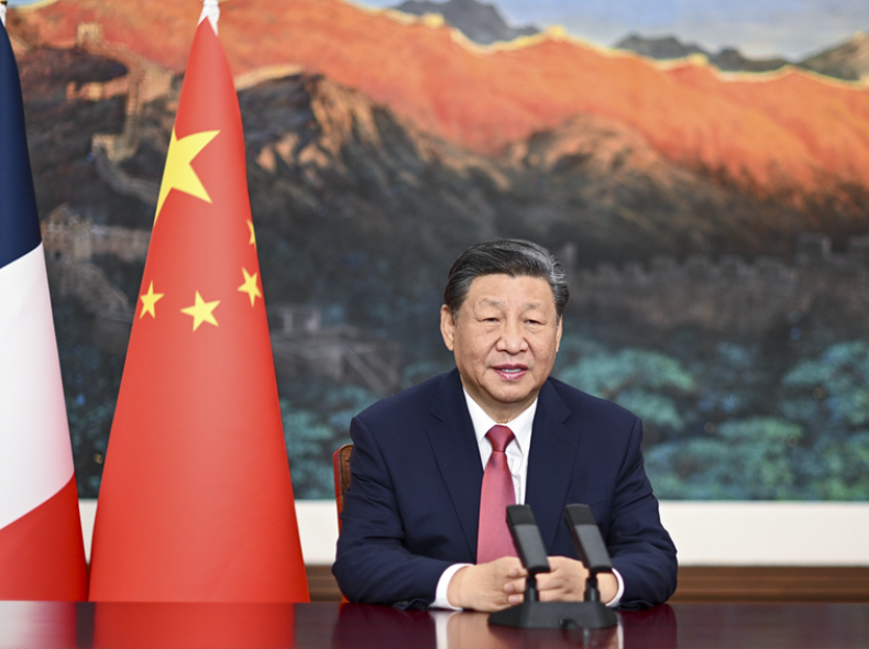 《華盛頓郵報》社論指出，中國經濟正在下行，然而美中經濟相互依存，中國經濟不好，美國的日子也不會好過。圖為中共總書記習近平。圖/取自中共外交部官方網站