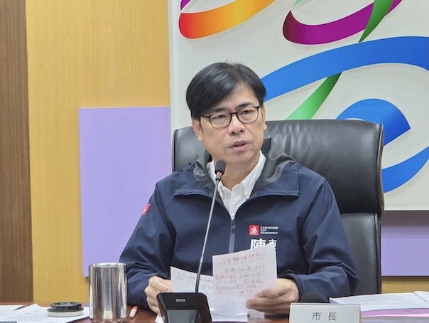 高雄市長陳其邁(圖)12日重申,市府打擊非法的決心不變。圖/高市府提供