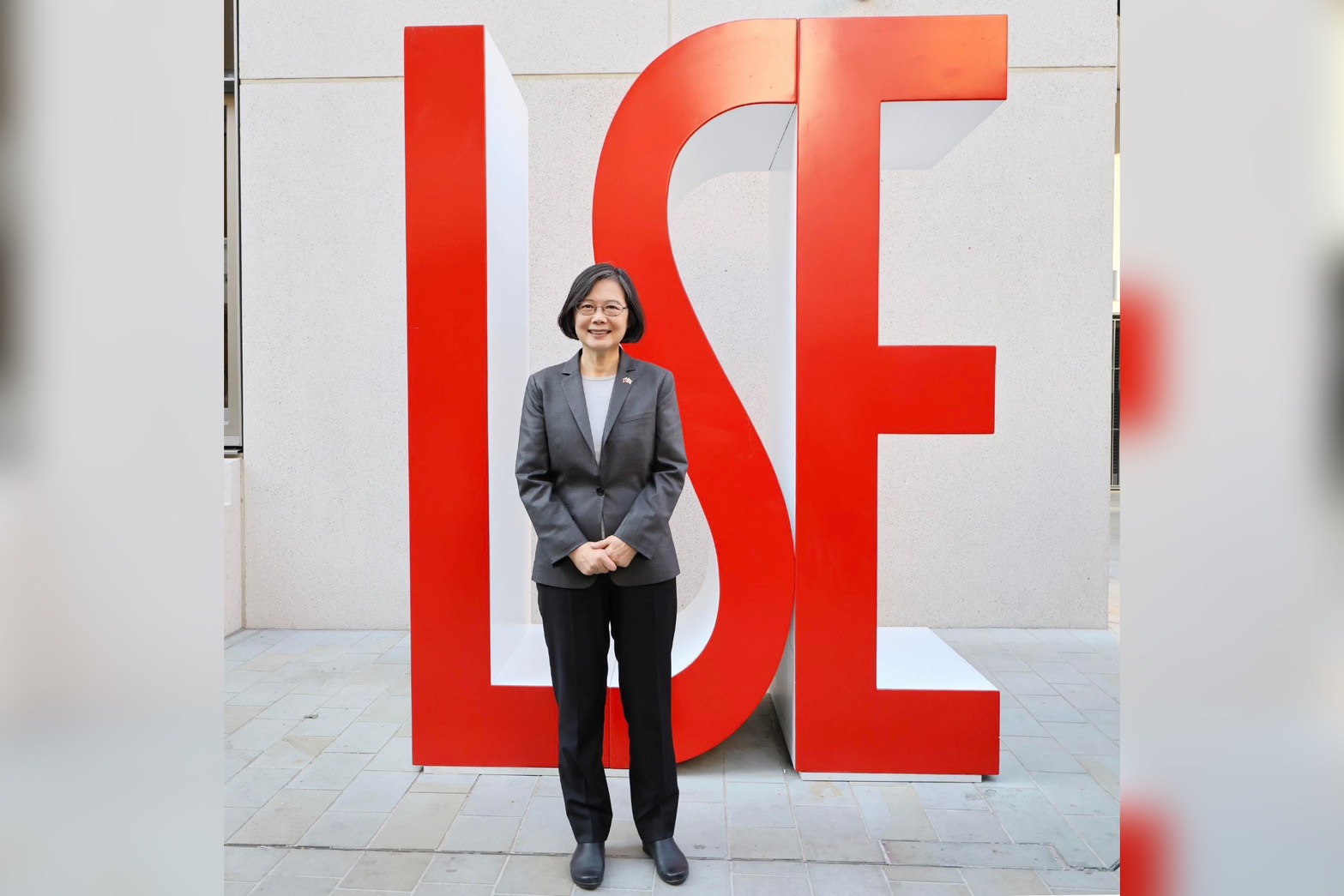 蔡英文LSE演講是「私人活動」？外交部：校長親自邀約 