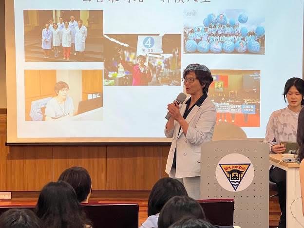 前民眾黨立委蔡壁如點名陳智菡、周榆修是「變了」的幕僚。圖/取自蔡璧如臉書