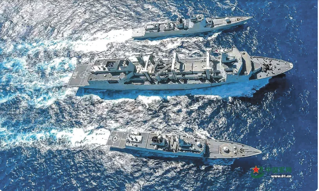 共軍加強在台海的軍事行動。圖/取自中國軍網