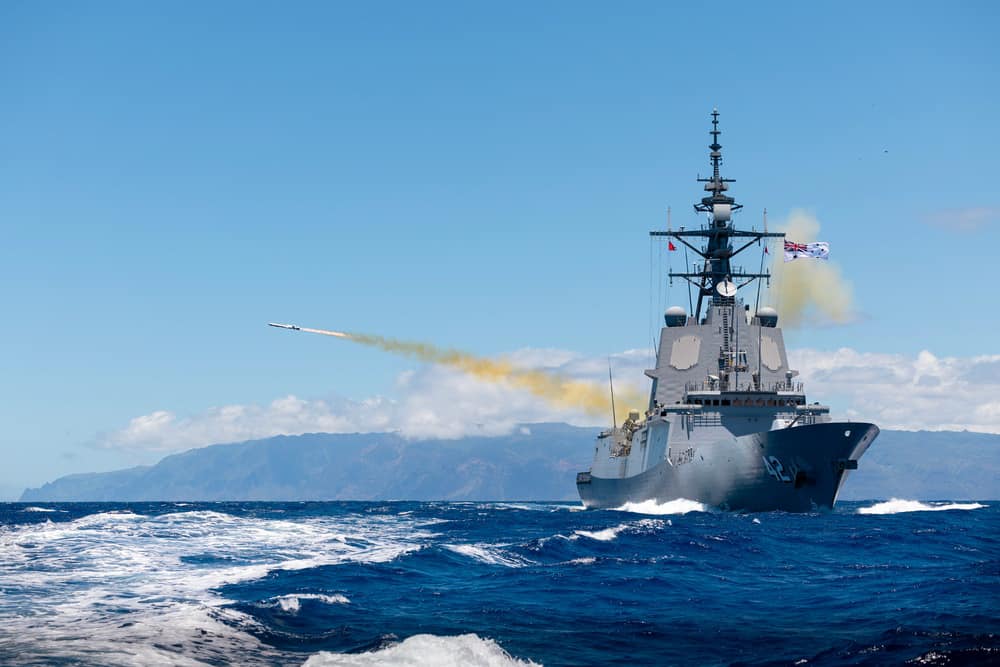 去年7月28日美在夏威夷舉行環太平洋軍演（RIMPAC），惠頓建議台灣要求國會朋友促美看定，台灣加入年度軍演，並在台灣設秘書處。圖／取自RIMPAC  FB